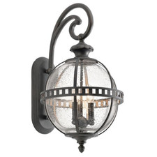 Kichler Halleron 3 Light Outdoor Wall Lantern in Londonderry