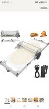Electric Pastry Maker Dough Sheeter Pastry Machine Adjustable Thickness2-30mm US
