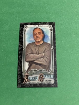 2025 Topps Allen & Ginter - Mr. Eon #198 Mini Parallel Black Border