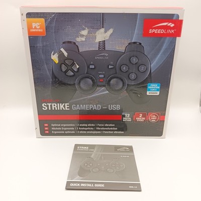 Speedlink SL6535-BK Black Lightweight Gamepad Strike for PC (USED)