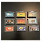 Nintendo Game Boy Advance Game Lot: Finding Nemo, TMNT, Rayman, LEGO Star Wars…