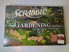 Scrabble Gardening Edition Hasbro USAopoly Crossword Board Game Sealed New! 
