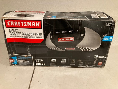 #ad Craftsman Belt Drive Smart Control Garage Door Opener 95791 NEW $199.99