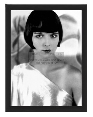 LOUISE BROOKS SEXY ACTRESS 1920S PARAMOUNT PUBLICITY 8X10 FRAMED PHOTO