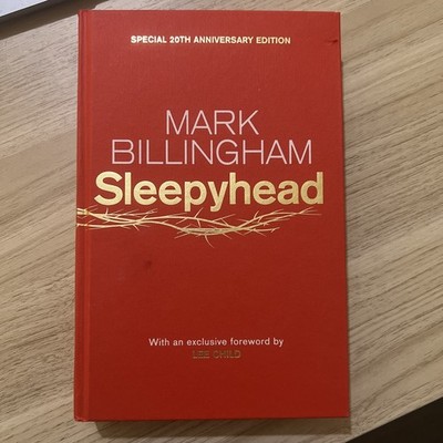 SIGNED LIMITED SPRAYED EDGES Sleepyhead (Tom Thorne) 20th anniversary edition