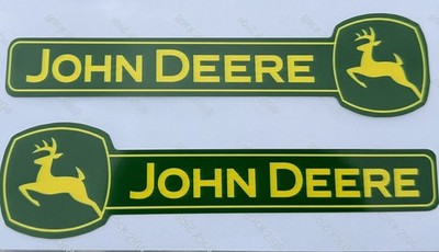 John Deere Rasenmäher Aufkleber X2 UK Verkäufer