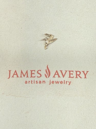 James Avery 14K Gold, Hummingbird Charm 