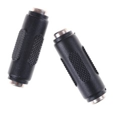 1 x 2.1mm x 5.5mm Female to Female DC Power Socket Audio Adapter Connector wNOY