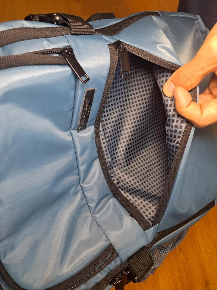 Duchamp London 可扩展背包 蓝绿色 USB — 第 4/4 张图片