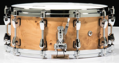 TAMA Starphonic Maple Snare 6x14 - Satin Mappa Burl - Picture 2 of 7