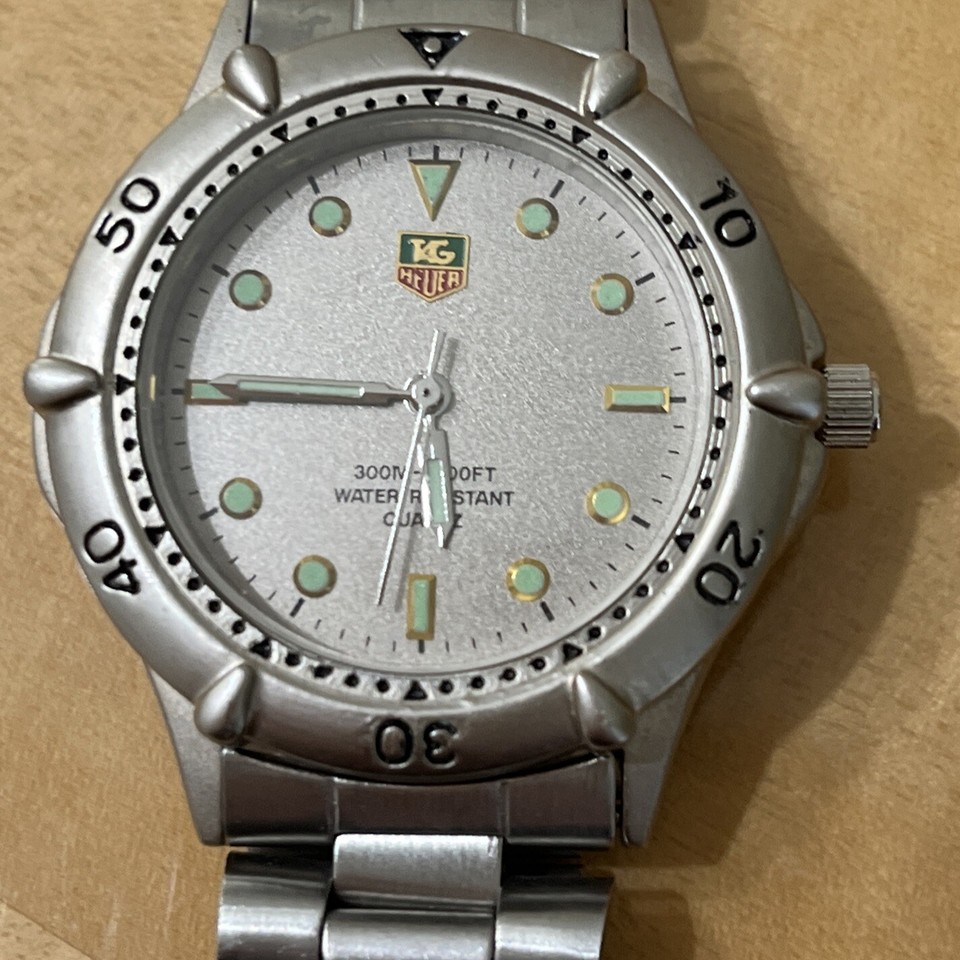 Stunning Men’s Tag Heuer Quartz Watch💙needs Battery eBay