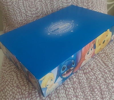 Set of 5  The Disney Store Blue Mickey and Friends Gift Boxes New