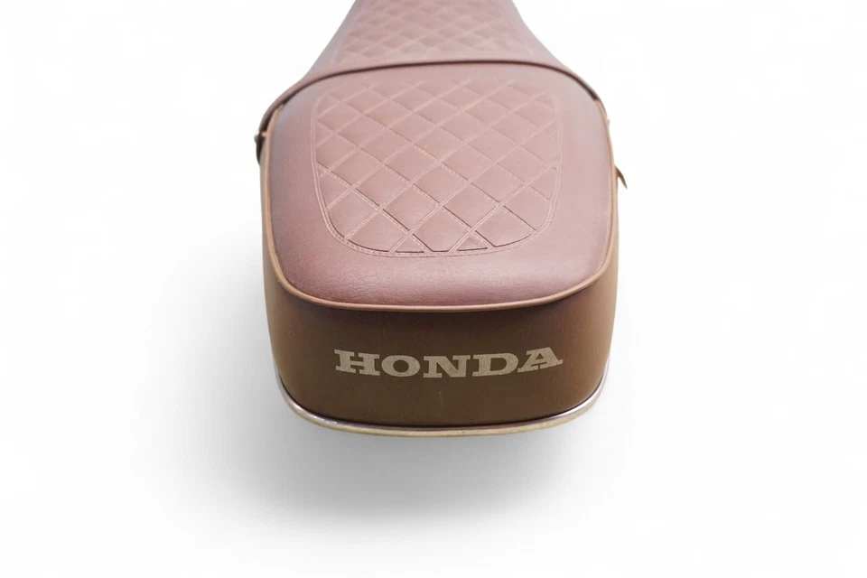 Honda CB500t 1975-1976 original OEM asiento marrón H65 *AHS1 Foto 4 de 4