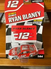 Ryan Blaney #12 DEX Imaging NASCAR Authentics Diecast Car 1/64 - 2021 Wave 3