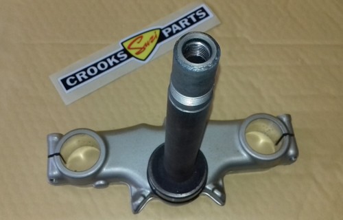 NOS 51410-14310-08C 1982 RM250 Z Genuine Suzuki Lower Steering Stem/Bottom Yoke - Picture 9 of 15