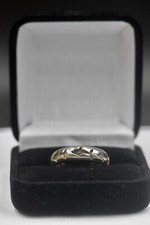 Vintage Sterling Silver- Statement Ring With Three Fish Design Size 9.5