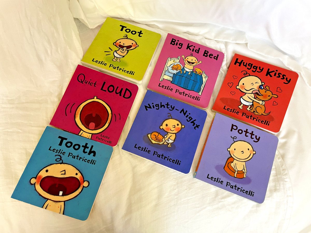 ショップ 22冊セット Leslie Patricelli 英語 洋書 子供絵本 sh29