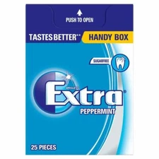 Wrigley's Extra Peppermint Sugarfree - 25 per pack