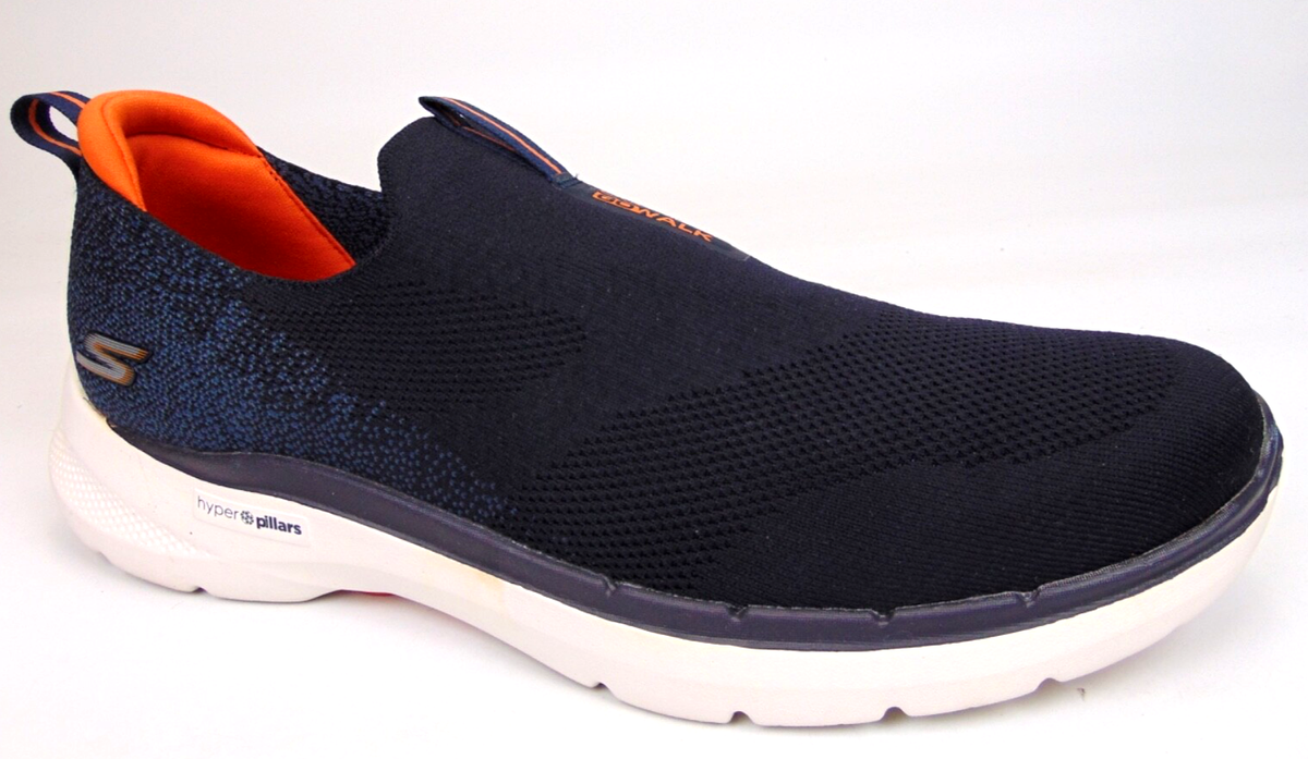 Skechers Go Walk Slip On Comfort Walk Shoe Mens Sneaker Size M, Navy  Blue