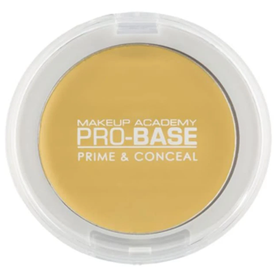 MUA MAKE UP ACADEMY Mua Yellow Cream Concealer Pro Base Prime and Conceal Compact Sealed
