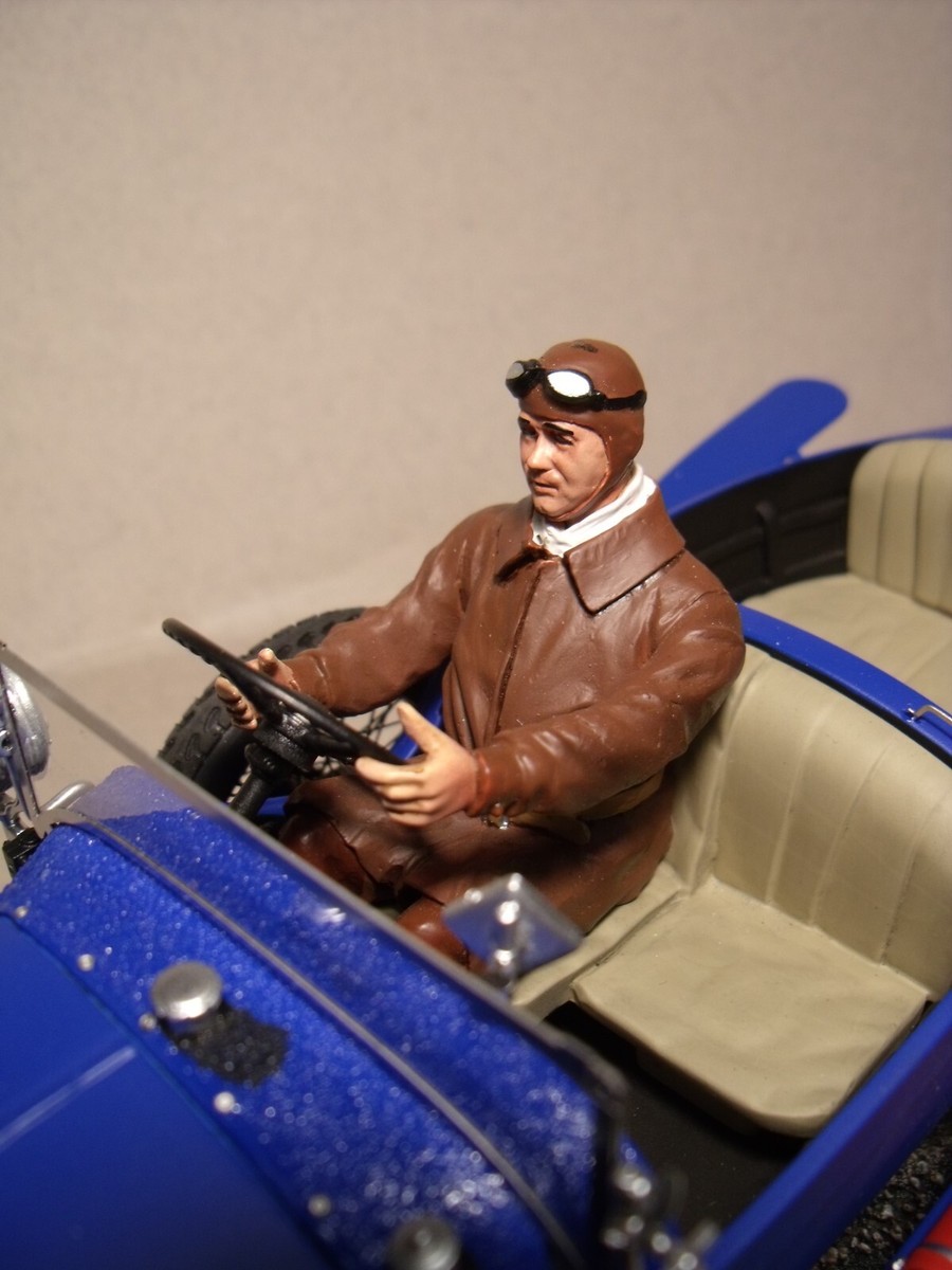 Figurine 1/18 Serge Le Mans 1970, Résine, Non Peinte, Pour Minichamps CMR Spark