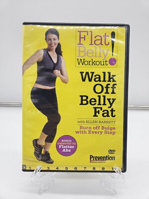 Flat Belly Workout! Walk Off Belly Fat, DVD NTSC, Color, Multiple Formats