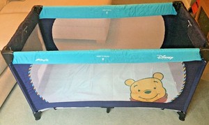 hauck winnie the pooh travel cot