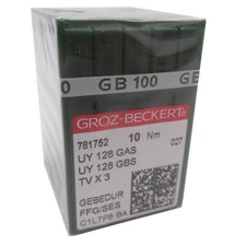 100PCS Groz-Beckert UYX128GAS / TVX3 Gebedur Titanium FFG/SES CoverStitch needle