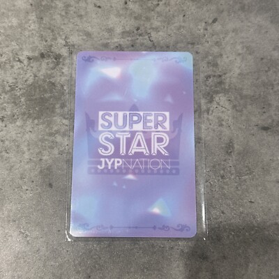 Twice Nayeon photocard Superstar JYP official London limited