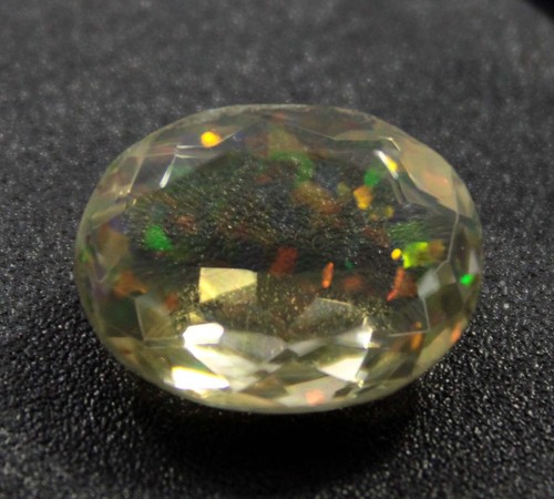 54.50 Carat Natural Monarch Fire Opal Doublet - Certified Loose Oval Gemstone From Australia