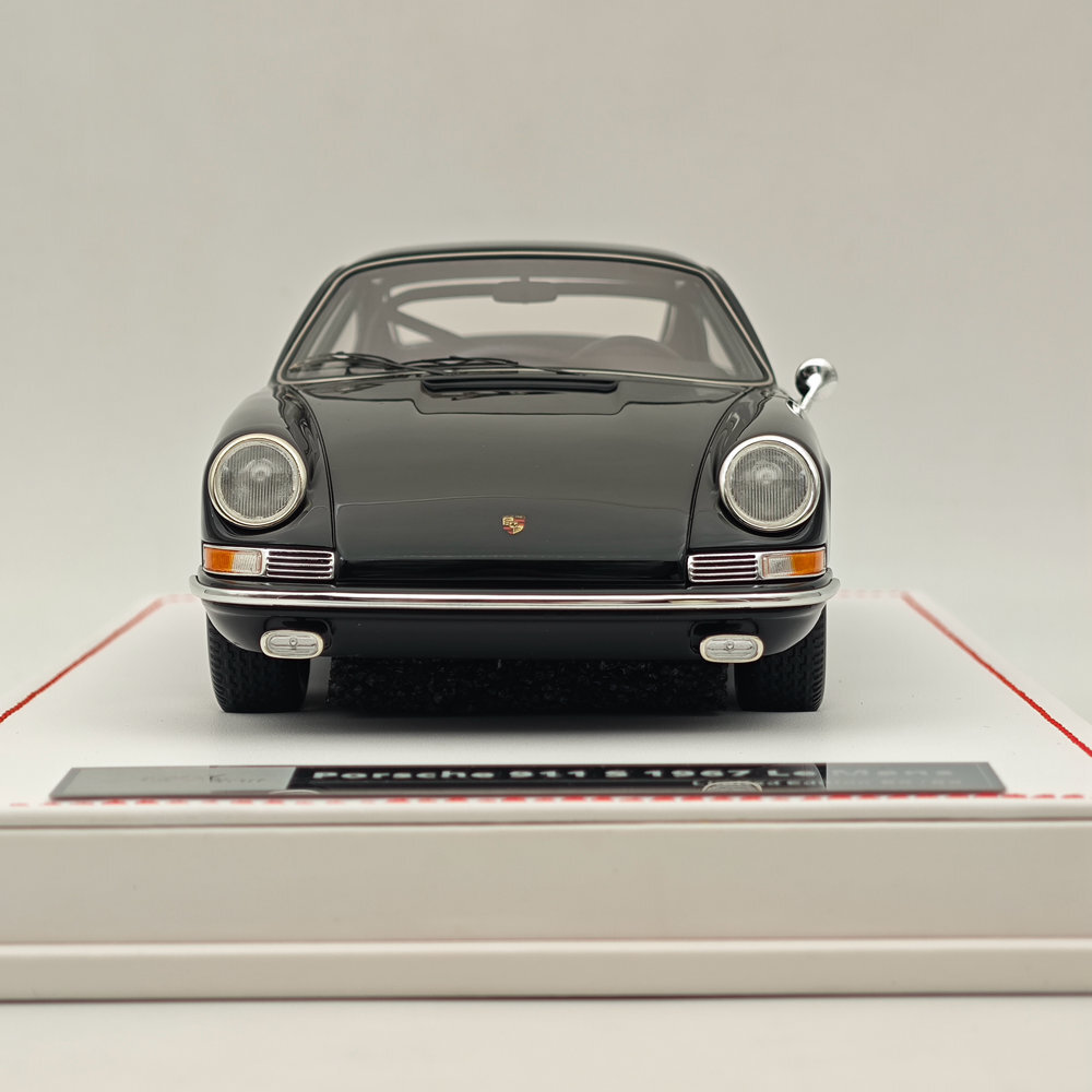 Ivy Merit 1/18 Porsche 911s 1967 Le Mans #42 Blanche – Miniature Résine, édition Collection