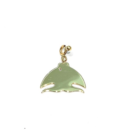 Charm Champagne en Or Jaune 9 Carats