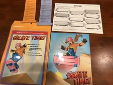 Skate Time Prepositions Grades 4-5 Language Arts file folder game teacher