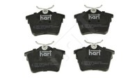 Hart 222 415 Bremsbelag Satz FüR Scheibenbremse FüR CitroËN, Peugeot