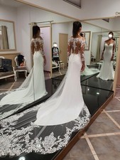 Vestito da Sposa e Velo della prestigiosa casa di moda Pronovias