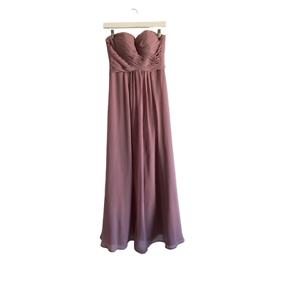 cheap places to get bridesmaid dresses Zapakasa Women Vintage Mauve Tulle A-Line Long Bridesmaid Dress Purple Off  the Shoulder Wedding Guest Dress with Sleeves main image 0