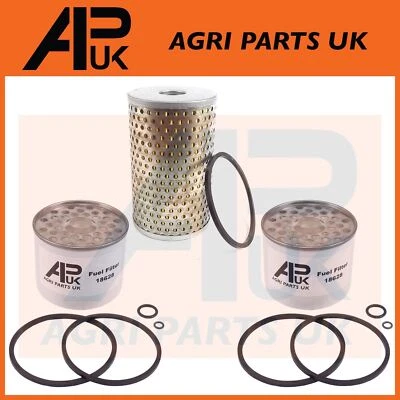 APUK Engine Oil & Fuel Filters for Massey Ferguson 35 65 135 148 165 140 145 Tractor
