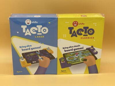 Tacto Laser PlayShifu & Classics STEM Games ages 5-10, Compatible w/tablets