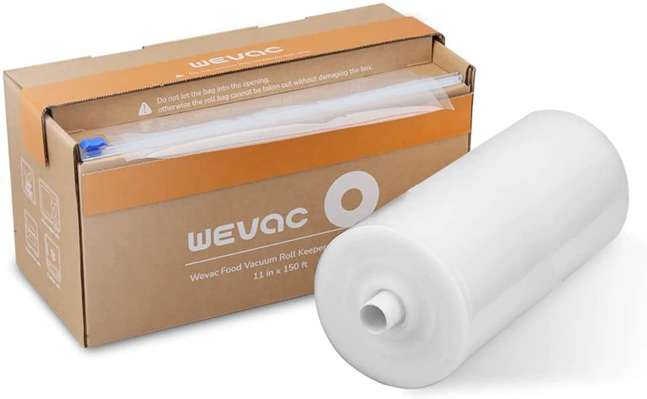 11” X 150’ Food Vacuum Seal Roll Keeper with Cutter, Ideal Vacuum Sealer Bags fo