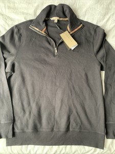 burberry quarter zip pullover