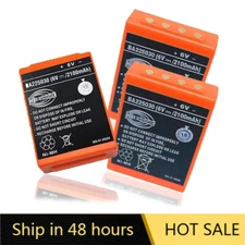 3X 2100mAh BA225030 Rechargeable Battery for HBC Crane Remote Control Pump Truck