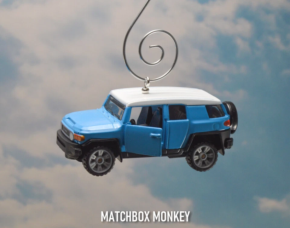 Adorno de Navidad personalizado Toyota FJ Cruiser SUV Land Jeep Range Rover Adorno Foto 2 de 4