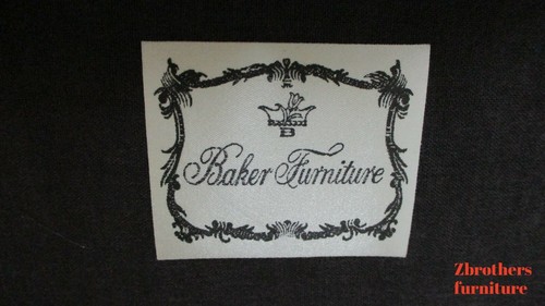 Baker Furniture French Carved Leg Living Room Lounge Arm Club Chair B - Picture 12 of 12