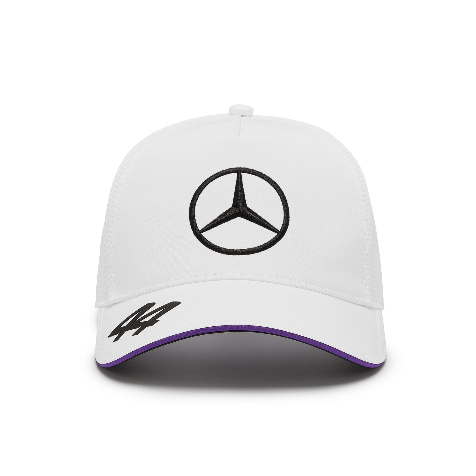 Mercedes AMG Petronas F1 Cappellino Trucker Lewis Hamiilton Driver Bianco 2024