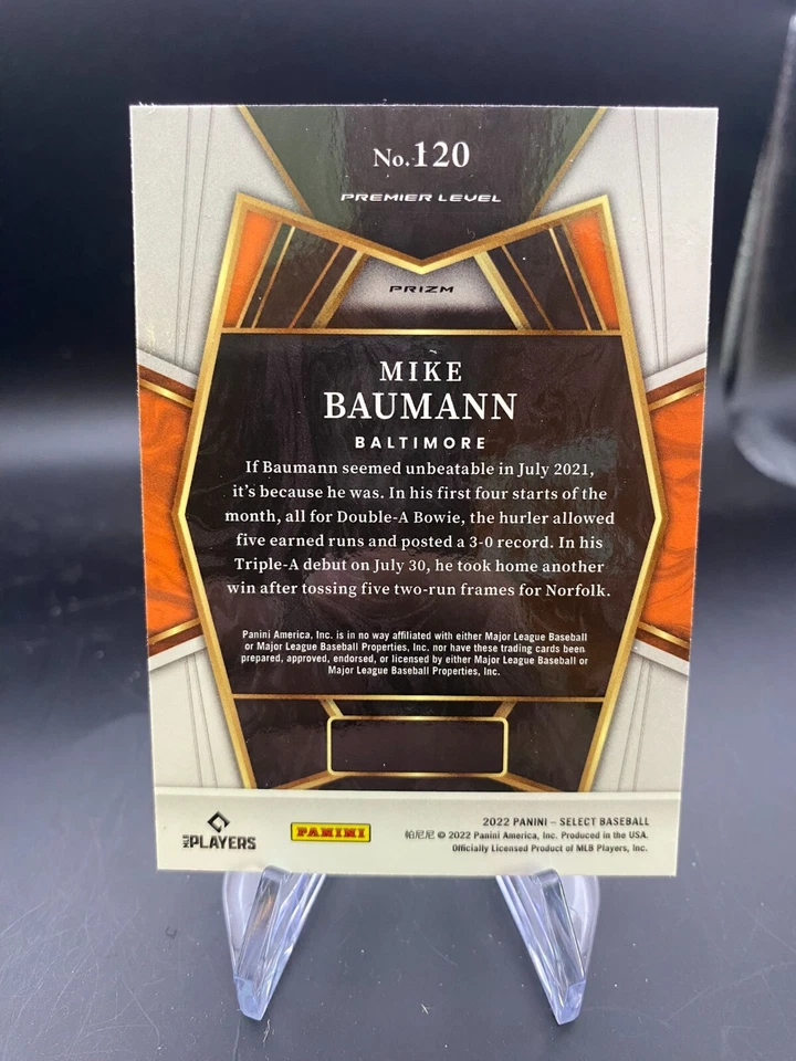 Mike Baumann - Scope - 2022 Panini Select - Image 2 of 2