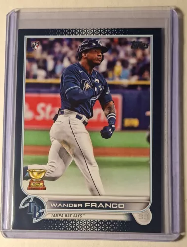 Wander Franco Royal Blue #215 Parallel RC Rookie SP 2022 Topps Series 1 read