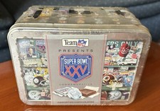 Team NFL Presents Super Bowl XXV Commemorative Assorted Chocolates In SB Tin 
