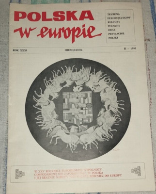 1982 II - POLSKA W EUROPIE - ROK XXXI - POLNISCHER BULLETIN - MIESIECZNIK
