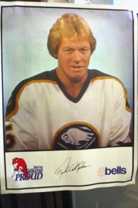 1980-81 Bell's Market Buffalo Sabres Poster-"24x36"- John Van Boxmeer/Bob Sauve