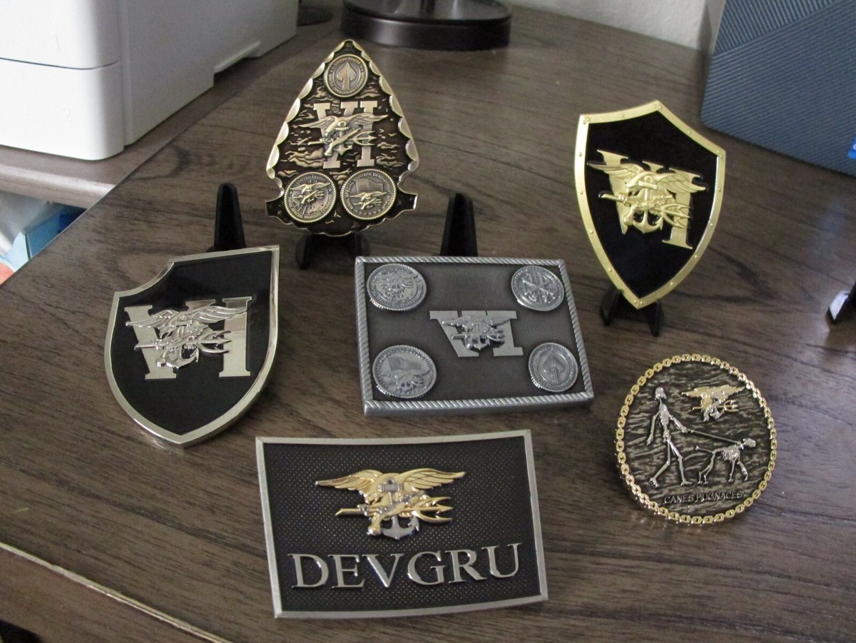 Lot of 6 Navy Seal Team Six NSW DEVGRU USN Seal Team 6